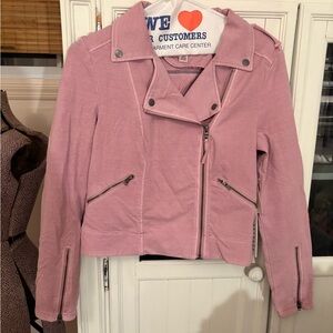 Pink Women's Biker Jacket